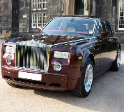 Rolls Royce Phantom - Royal Burgundy Hire in Preston
